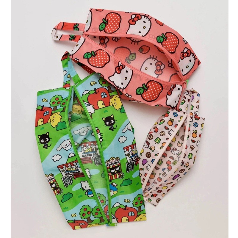 Sock Organizer Tray - Set di 3 Borse Portaoggetti Kawaii