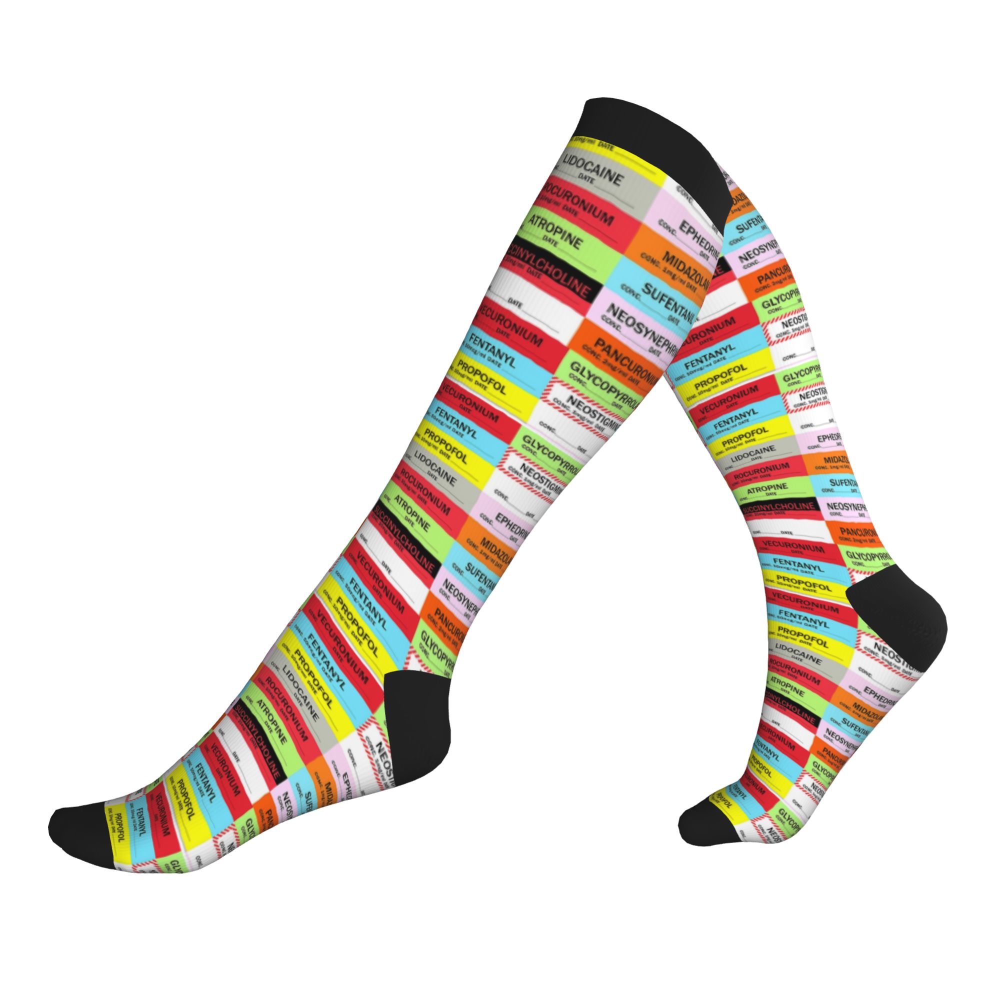 Calze Elastiche con Stampe Ori - Compression Sock Medical recensione e prezzo